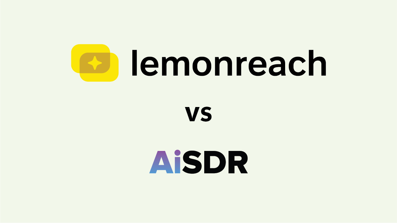 Flat illustration comparing a fully automated AI SDR with a steerable AI SDR a rep keeps a hand on